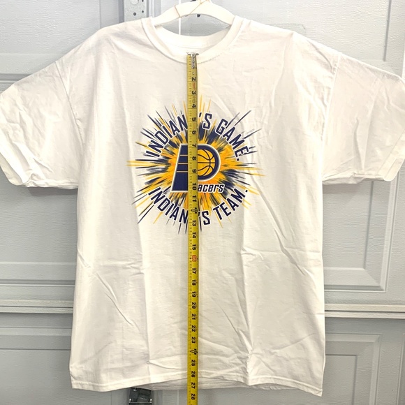Indiana Pacers T Shirt Men XL Adult NBA Basketball Game Retro Indianas Game USA - Picture 4 of 6